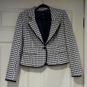 hounds tooth women's blazer